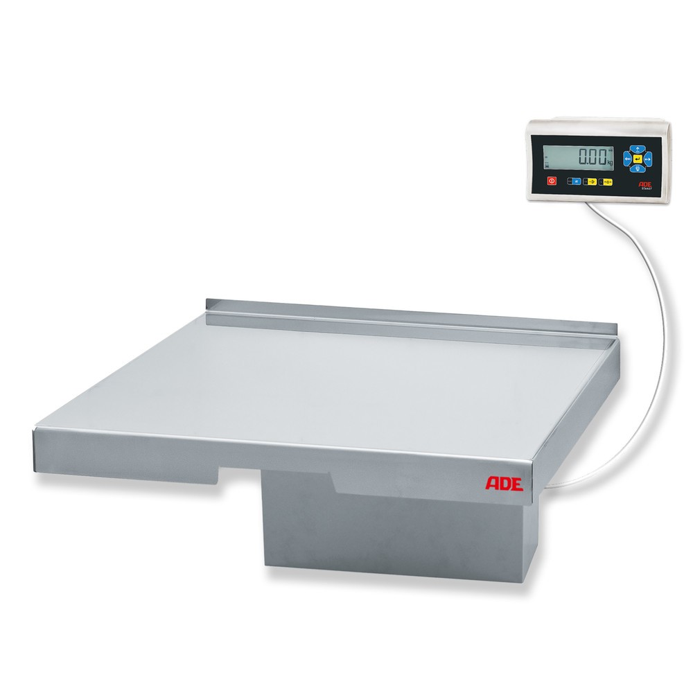 Produktabbildung: ADE Wandwaage, Wägebereich max. 60 kg, Ziffernschritt 20 g