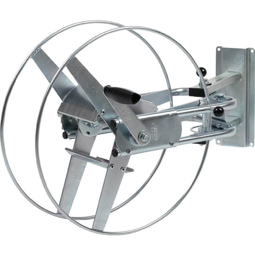 Illustration du produit: ALBA Wandschlauchhalter Status S, pulv. Stahl, Anschlussgewinde 26,44 mm 3/4 ″