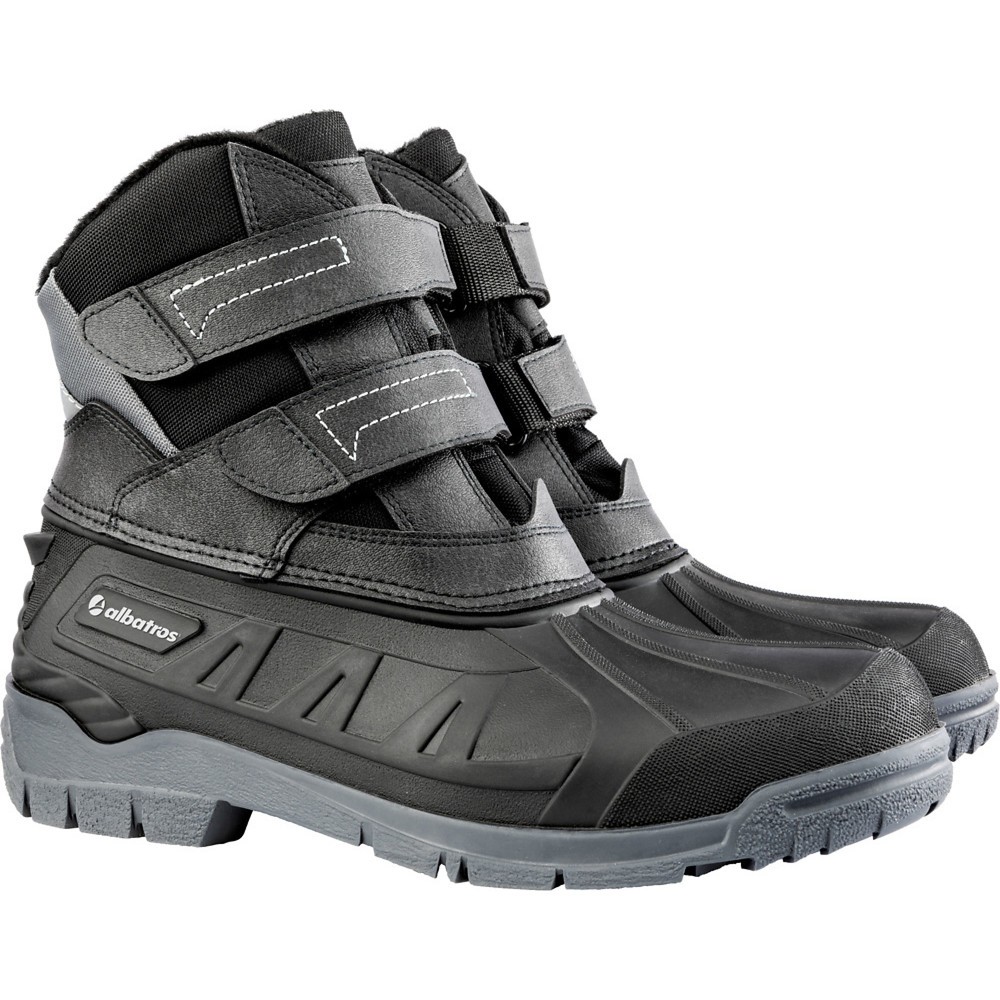 Illustration du produit: albatros Klettstiefel ONTARIO, gefüttert, schwarz, Größe 36