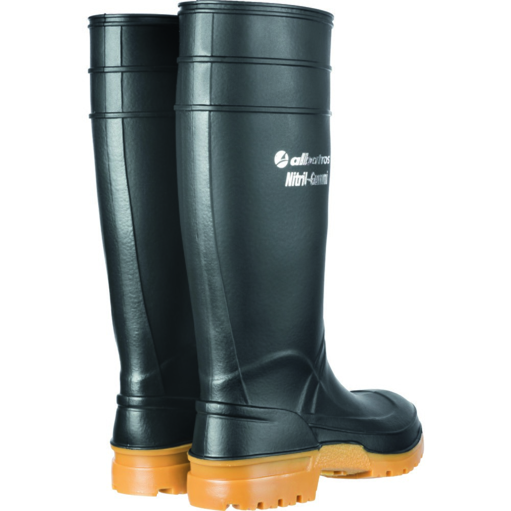 Produktabbildung Nr. 2: albatros GUARDIAN HIGH BLACK Nitrilgummistiefel Größe 36, schwarz