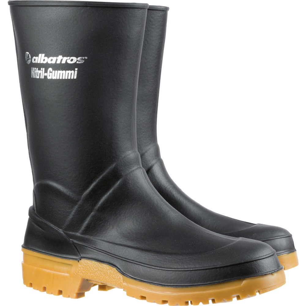 Illustration du produit: albatros GUARDIAN MID BLACK Nitrilgummistiefel Größe 41, schwarz