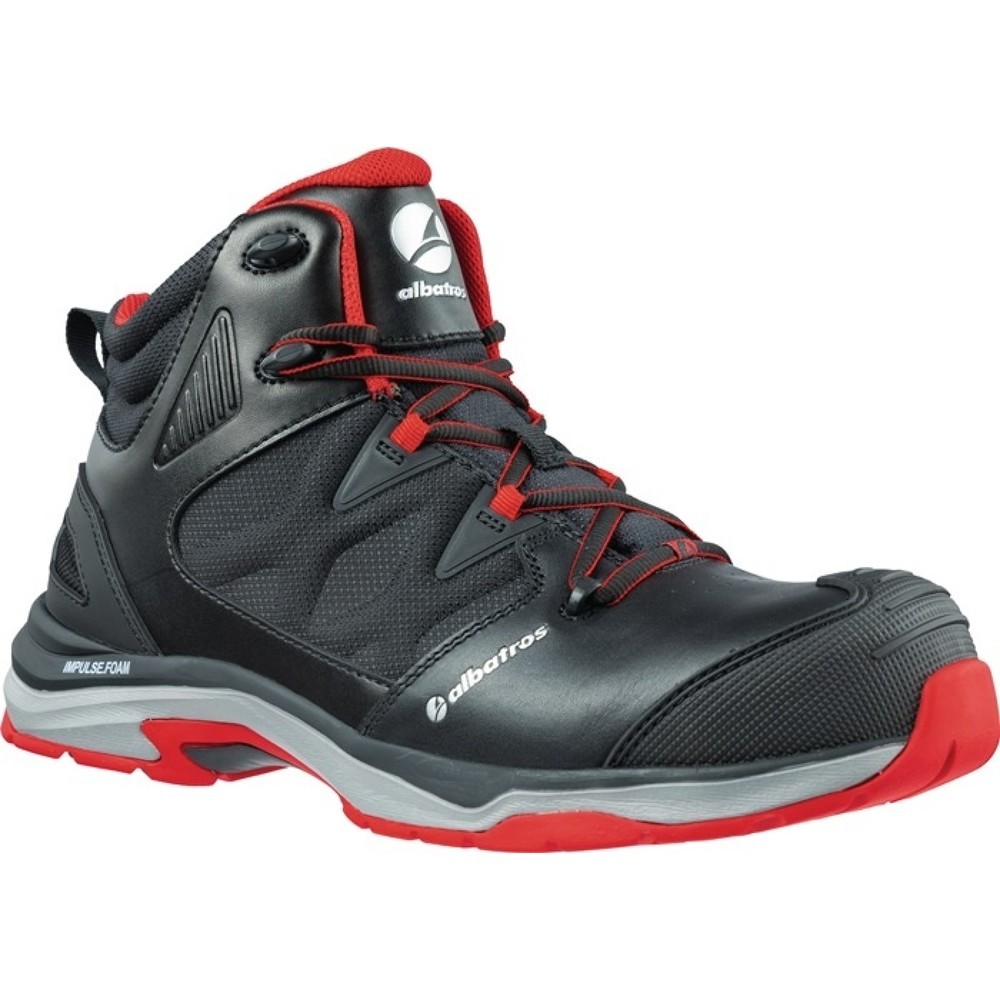 Produktabbildung: ALBATROS Sicherheitsstiefel ULTRATRAIL BLACK MID