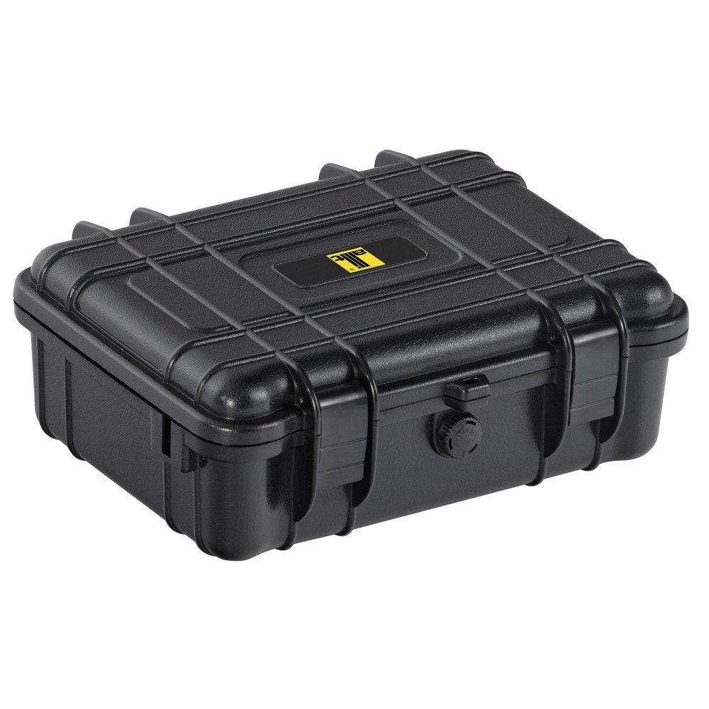 Produktabbildung: Allit Transportkoffer DinoPlus Outdoor F9, inkl. Schultergurt, Nutzmasse HxBxT 190 x 130 x 71 mm, schwarz