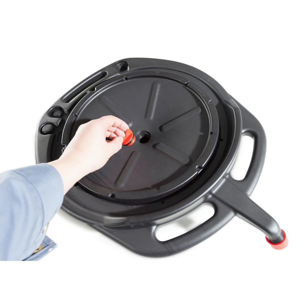 Produktabbildung Nr. 5: Denios Altöl-Auffangwanne aus Kunststoff, rund, geschlossen, 14 l