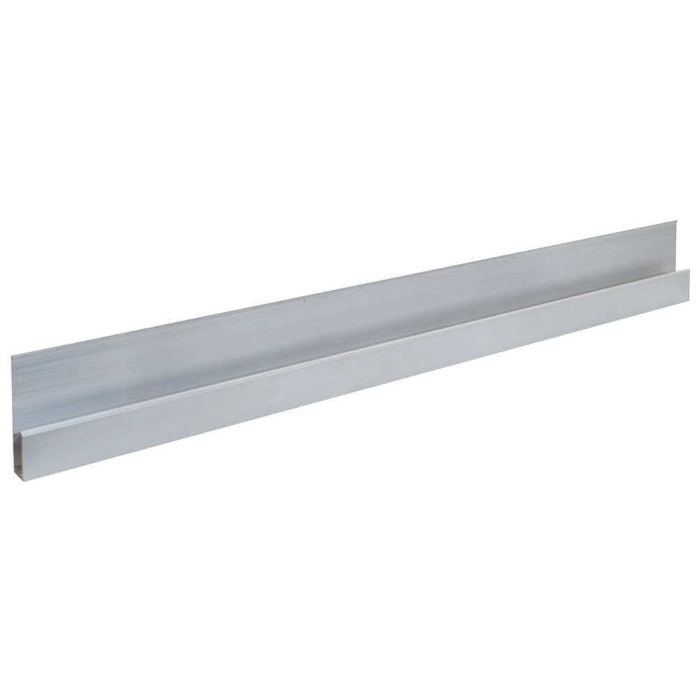 Illustration du produit: Règle à lisser en alu forme h longueur 1200 mm avec bourrelet de renforcement al