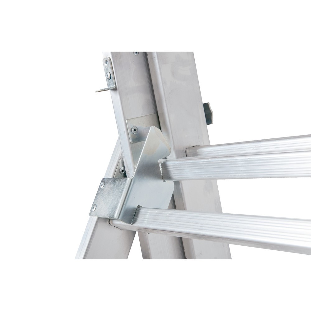 Produktabbildung Nr. 4: Alu-Schiebeleiter HEMMDAL 3-in-1, Arbeitshöhe Anlegeleiter 4,86 m