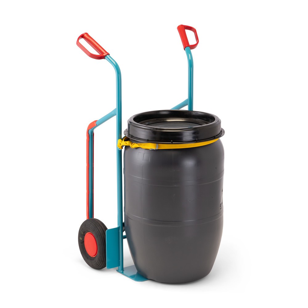 Produktabbildung Nr. 5: Ameise® Diable porte-fûts pour 1x fût de 200 litres, capacité de charge 250 kg, bande de serrage de sécurité
