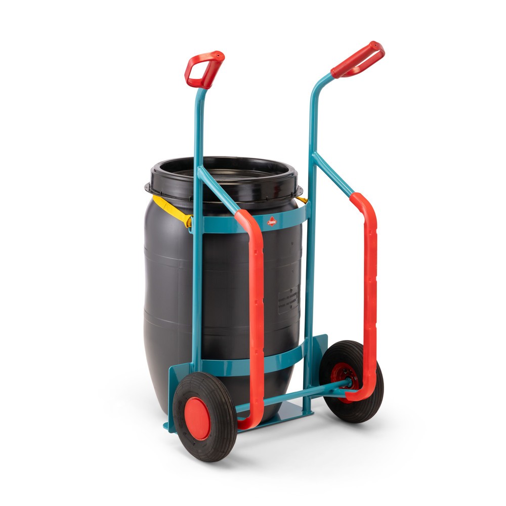Produktabbildung Nr. 6: Ameise® Diable porte-fûts pour 1x fût de 200 litres, capacité de charge 250 kg, bande de serrage de sécurité