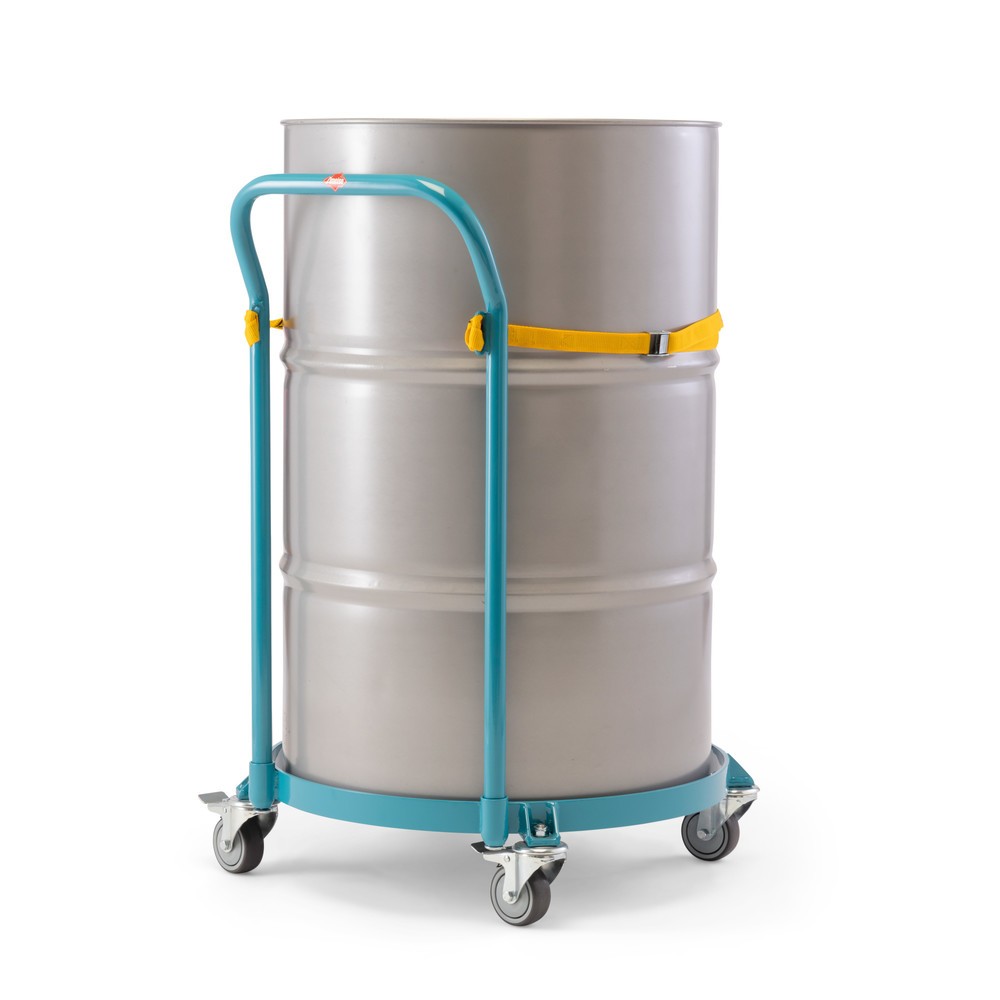 Produktabbildung Nr. 2: Ameise® Rouleur de fûts pour 1x fût de 200 litres, avec dossier de poussée
