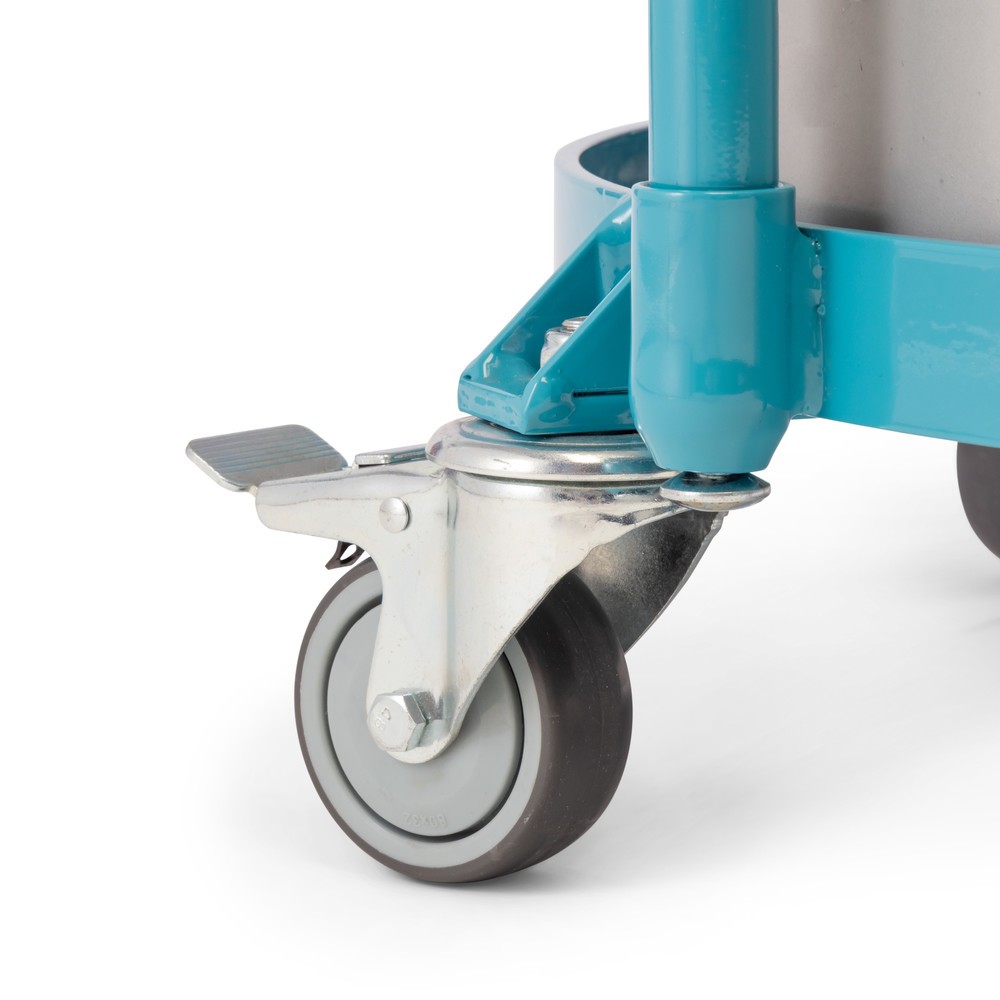 Produktabbildung Nr. 4: Ameise® Rouleur de fûts pour 1x fût de 200 litres, avec dossier de poussée