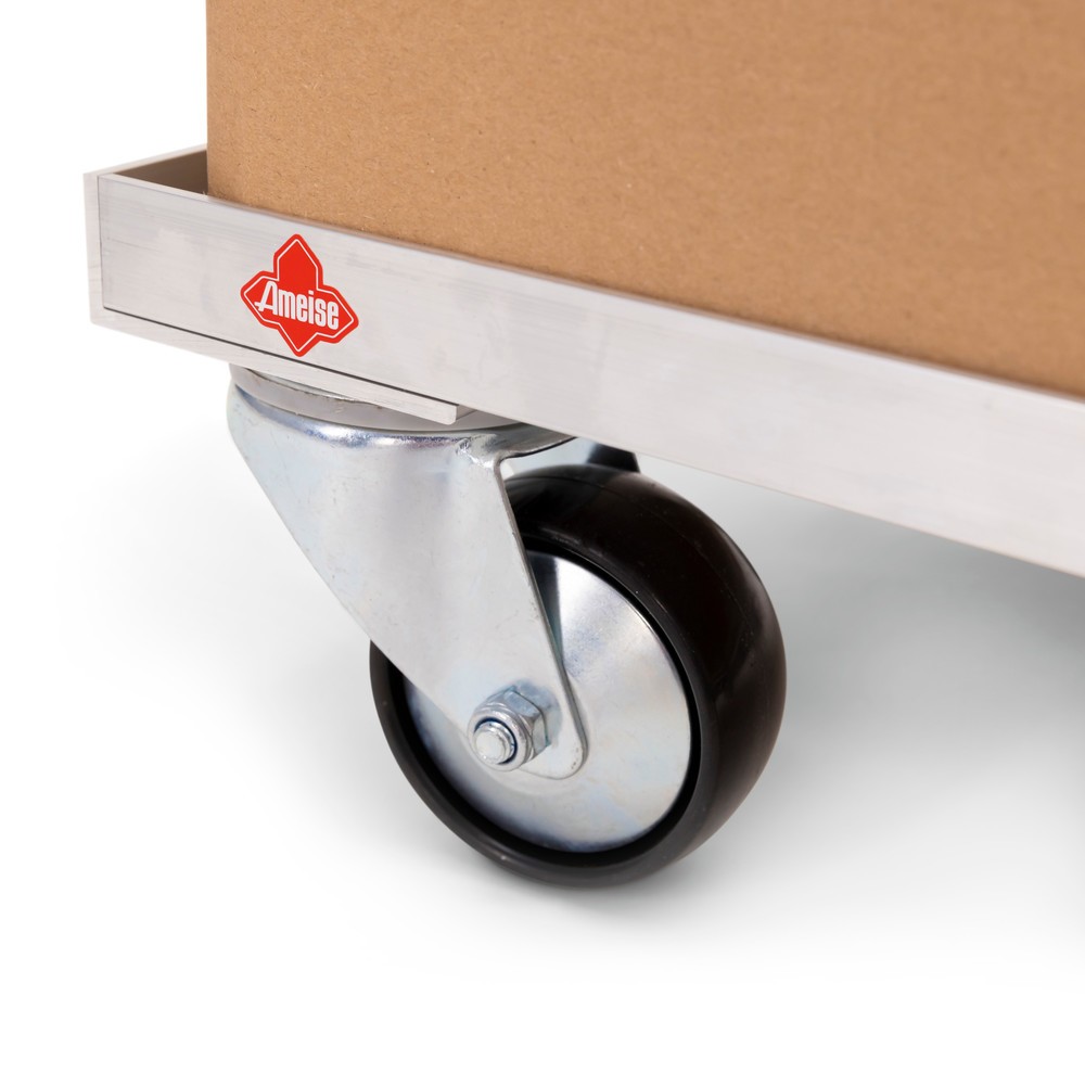 Produktabbildung Nr. 4: Ameise® Rouleur de transport en aluminium Dolly, jeu de 2, capacité de charge 150 kg