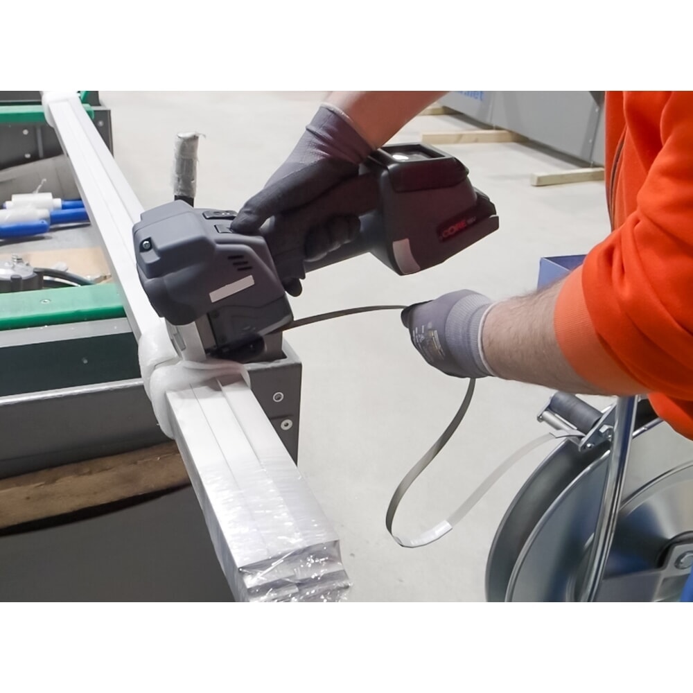 Produktabbildung Nr. 5: Appareil de cerclage sur batterie BPT, pour feuillard en acier 13 mm