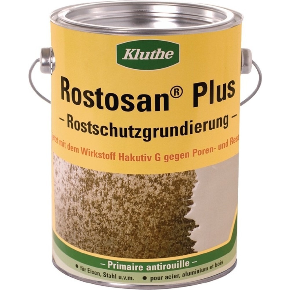 Produktabbildung Nr. 1: Apprêt antirouille KLUTHE Rostosan® Plus gris boîte 750 ml