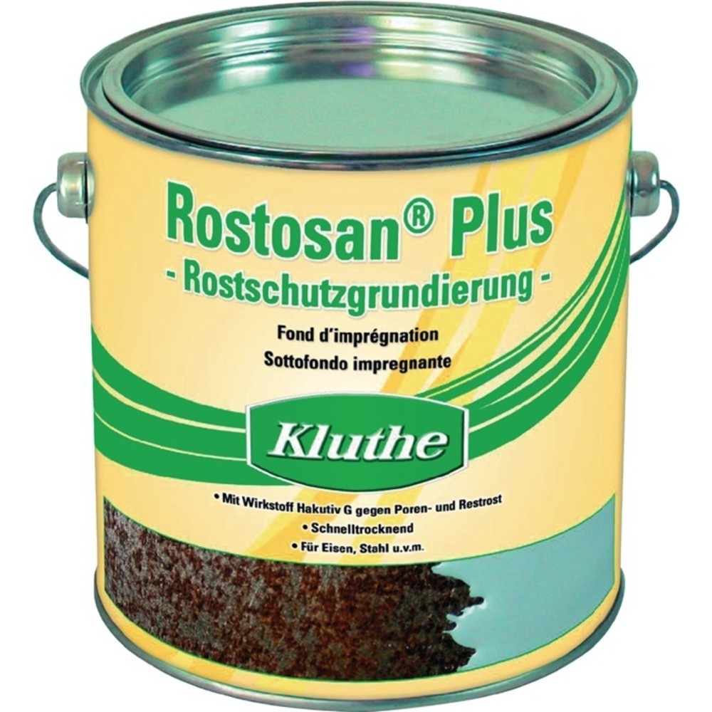Produktabbildung Nr. 2: Apprêt antirouille KLUTHE Rostosan® Plus gris boîte 750 ml