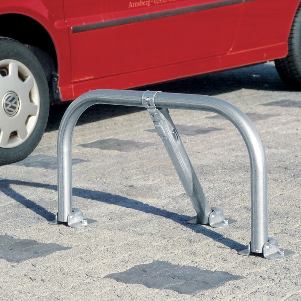 Illustration du produit: Arceau anti stationnement rabattable Basic, hauteur 455 mm