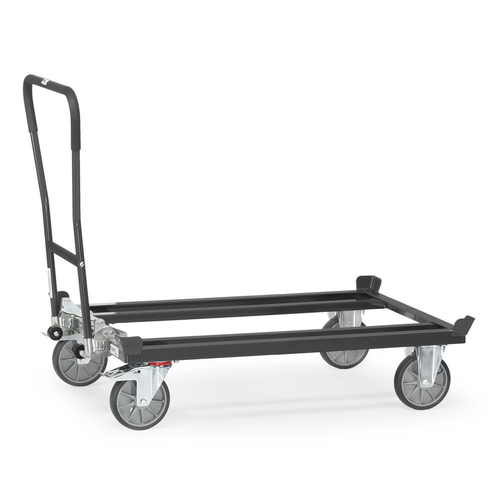 Produktabbildung Nr. 4: Arceau de poussée encliquetable pour rouleurs fetra® avec butées d’angle, gris anthracite