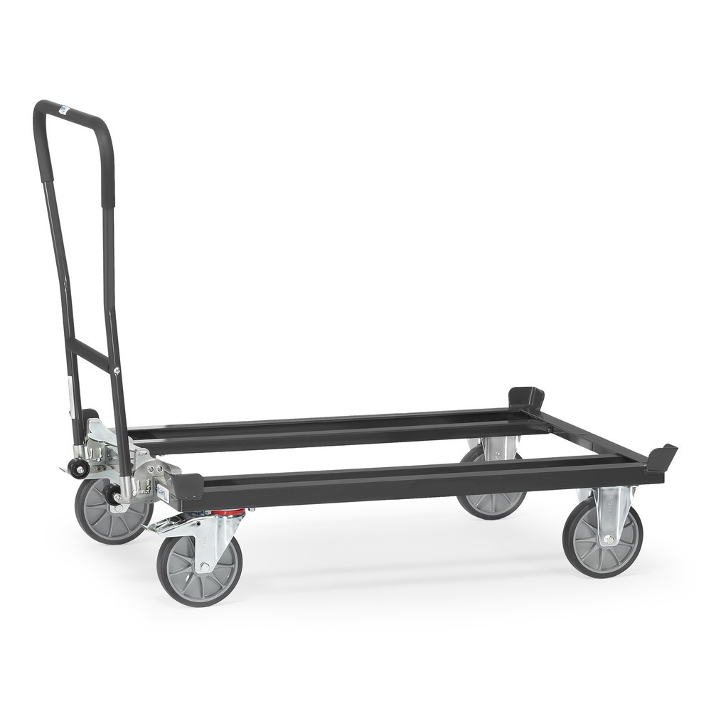 Produktabbildung Nr. 5: Arceau de poussée encliquetable pour rouleurs fetra® avec butées d’angle, gris anthracite