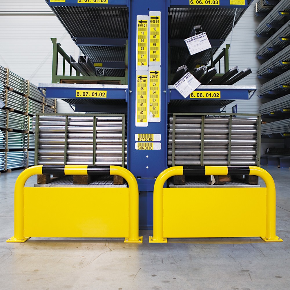 Illustration du produit: Arceau de protection avec protection anti-encastrement, H x l 600 x 1 000 mm