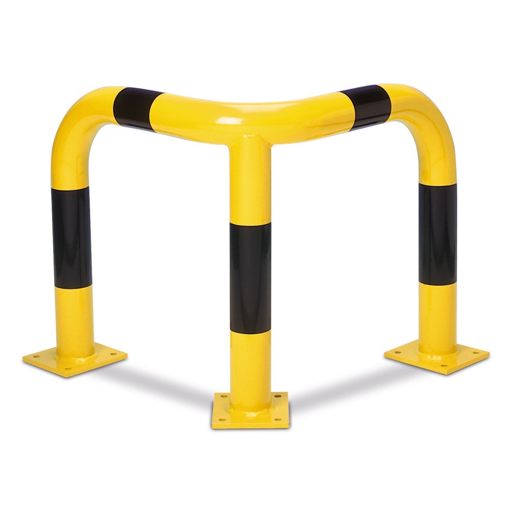 Illustration du produit: Arceau de protection d'angle pour utilisation en intérieur, plastifié, hauteur 600 mm
