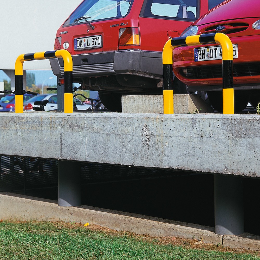 Produktabbildung Nr. 1: Arceau de protection, utilisation en extérieur, Ø 76 mm, H x l 600 x 1 000 mm