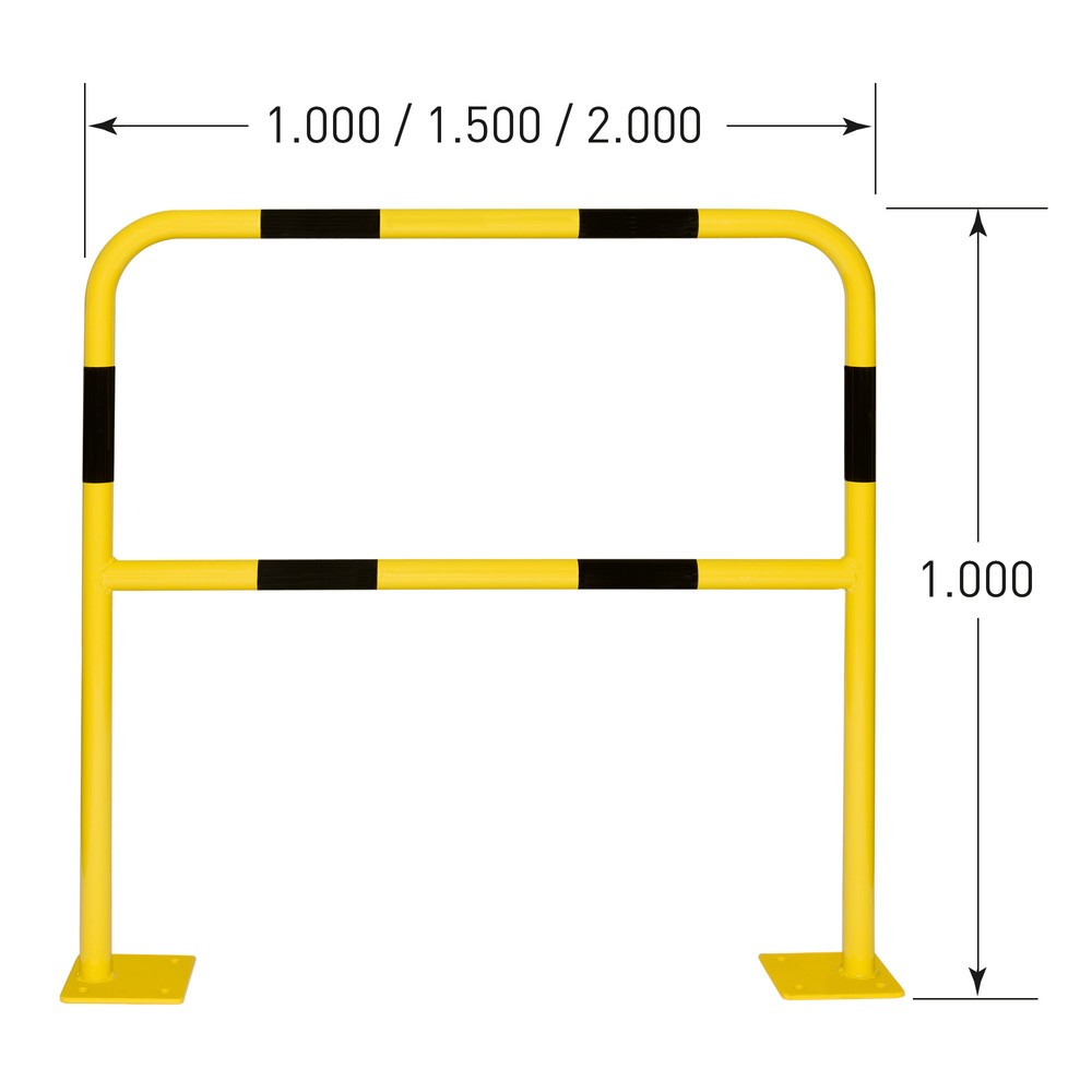Produktabbildung Nr. 3: Arceau de protection Small, pour l’intérieur, Hxl 1 000 x 1 000 mm