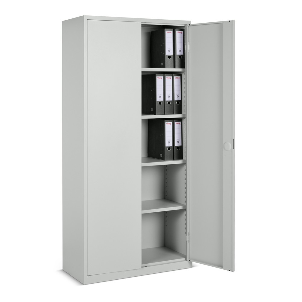 Produktabbildung Nr. 2: Lot d’armoires à portes battantes HEMMDAL, 4,5 + 5 HC, HxlxP 1 800 x 800 x 380 mm + 1 950 x 920 x 420 mm, tablettes laquées