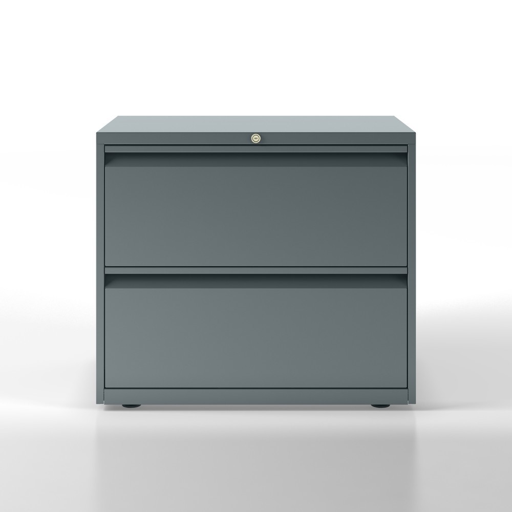 Illustration du produit: Armoire à dossiers suspendus BISLEY Essentials, 2 tiroirs, gris clair