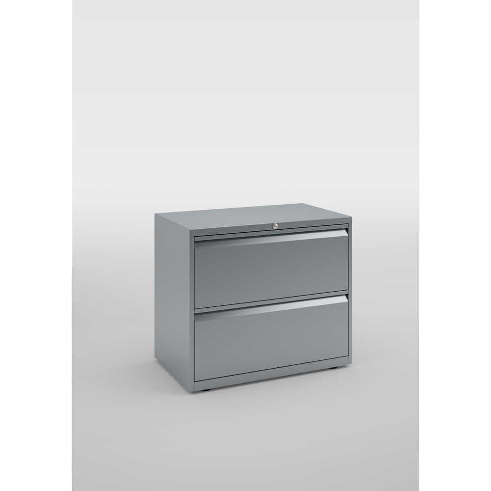 Produktabbildung Nr. 2: Armoire à dossiers suspendus BISLEY Essentials, 2 tiroirs, argent