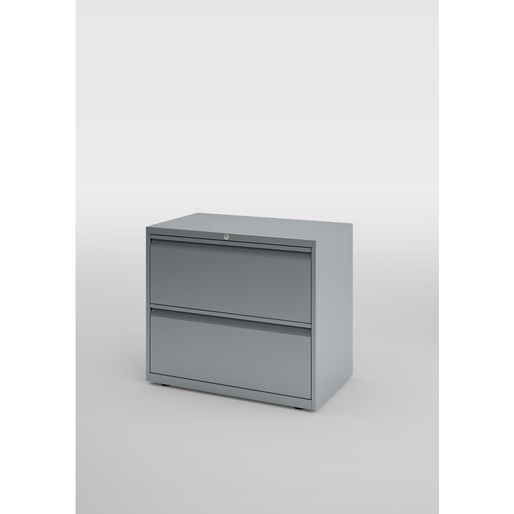Produktabbildung Nr. 3: Armoire à dossiers suspendus BISLEY Essentials, 2 tiroirs, argent