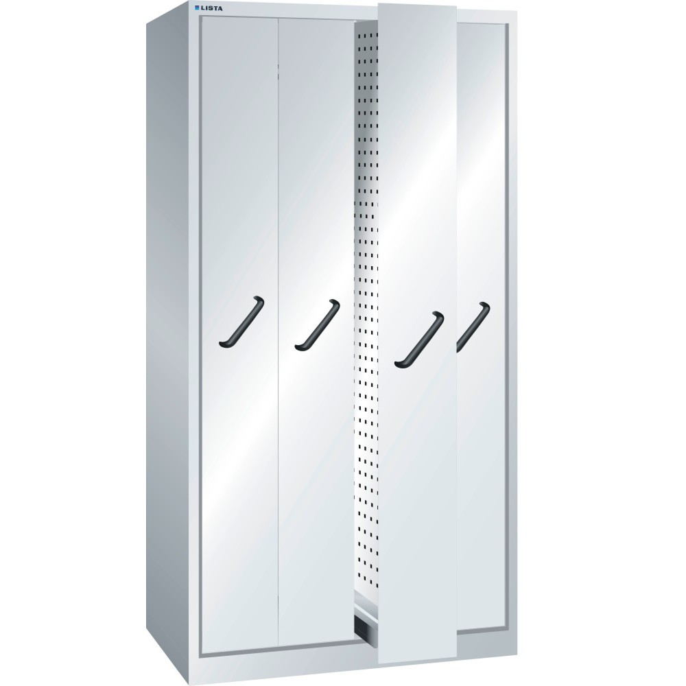 Illustration du produit: Armoire à extension verticale LISTA, (lxPxH) 1 000x695x1 950 mm, avec panneaux de façade