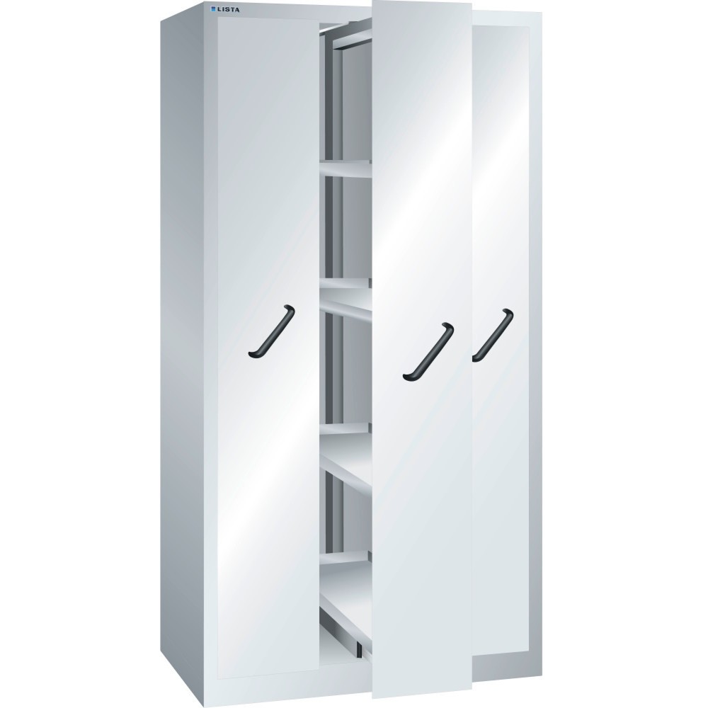 Illustration du produit: Armoire à extension verticale LISTA, (lxPxH) 1 000x695x1 950 mm, avec panneaux de façade