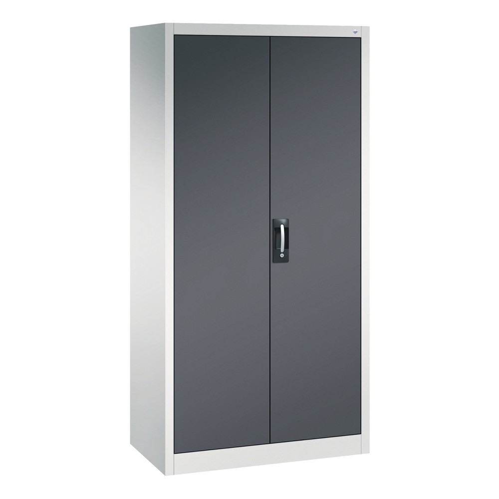 Illustration du produit: Armoire à outils C+P, tiroirs 4 x 86 + 2 x 174 mm, 6 tablettes, largeur 930 mm, gris clair, gris noir
