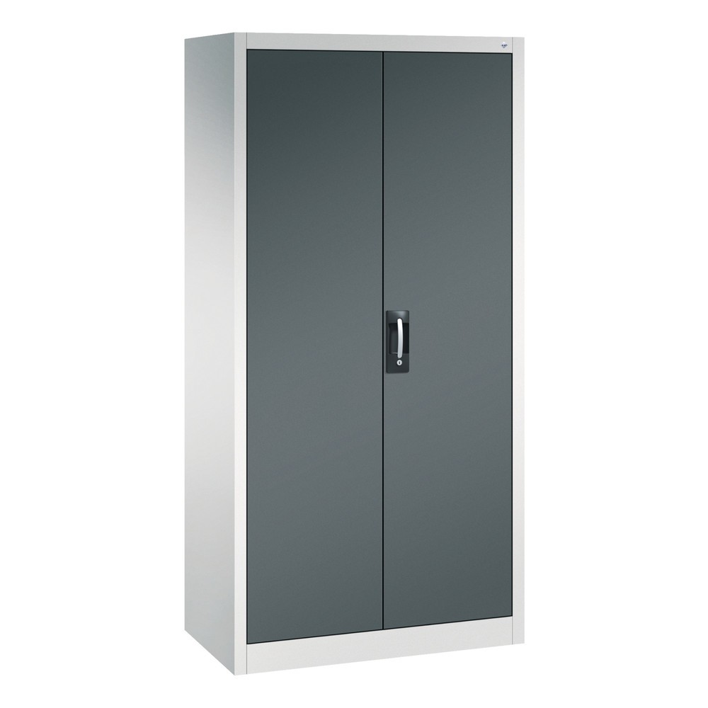 Illustration du produit: Armoire à outils C+P, tiroirs 4 x 86 + 2 x 174 mm, 6 tablettes, largeur 930 mm, gris clair, gris anthracite