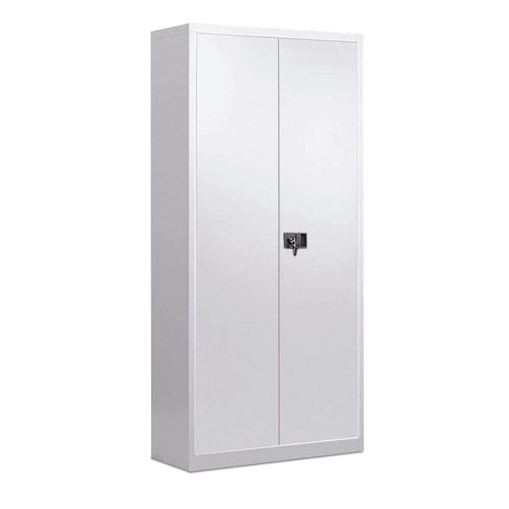 Produktabbildung Nr. 2: Armoire à portes battantes BISLEY, H x l x P 1 950 x 914 x 500 mm, gris clair, tablettes galvanisées