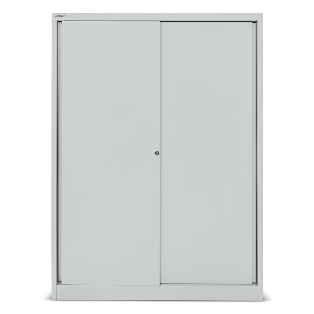 N° de l'image du produit 1 : Armoire à portes battantes BISLEY Premium, H x l x P 1 637 x 1 200 x 430 mm, blanc
