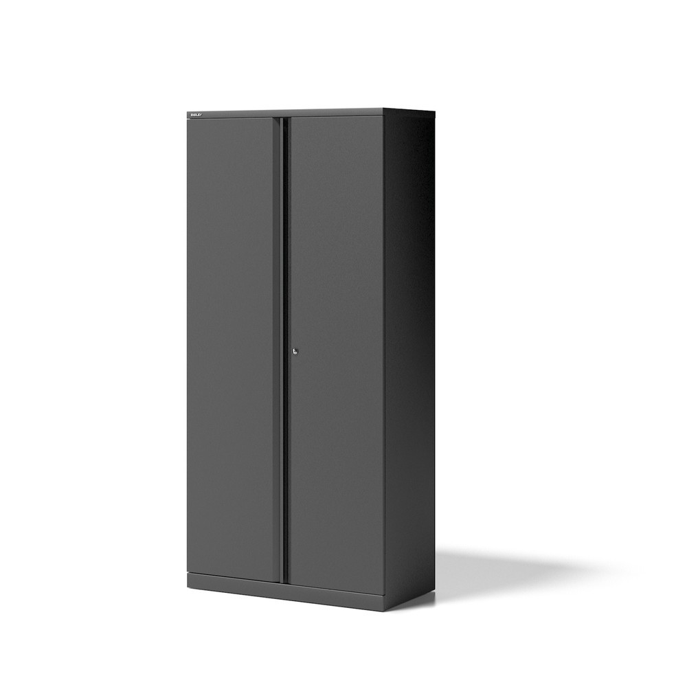 Illustration du produit: Armoire à portes battantes BISLEY Essentials, 5 hauteurs de classeur, largeur 914 mm, anthracite