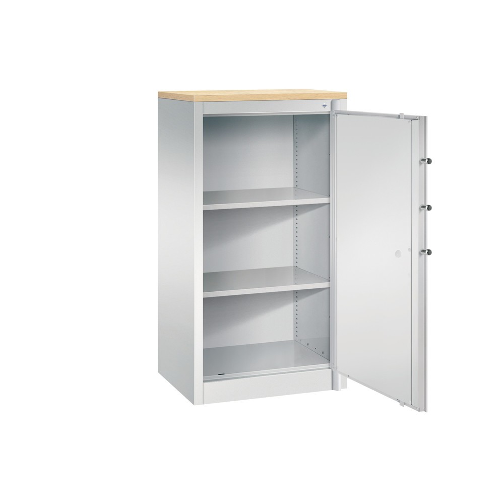 Produktabbildung Nr. 3: Armoire à portes battantes de sécurité C+P, 3 niveaux, H x l x P 1 226 x 650 x 500 mm, gris clair/gris clair, Érable