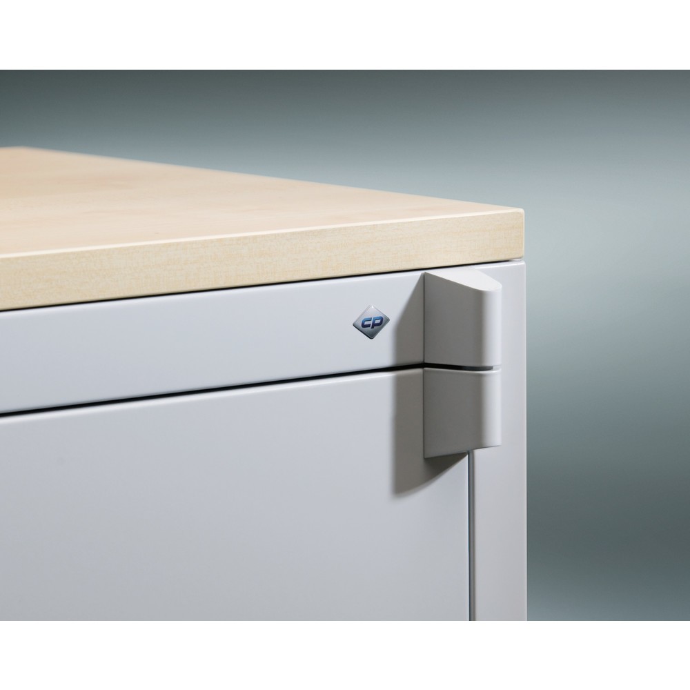 Produktabbildung Nr. 4: Armoire à portes battantes de sécurité C+P, 3 niveaux, H x l x P 1 226 x 650 x 500 mm, gris clair/gris clair, Érable