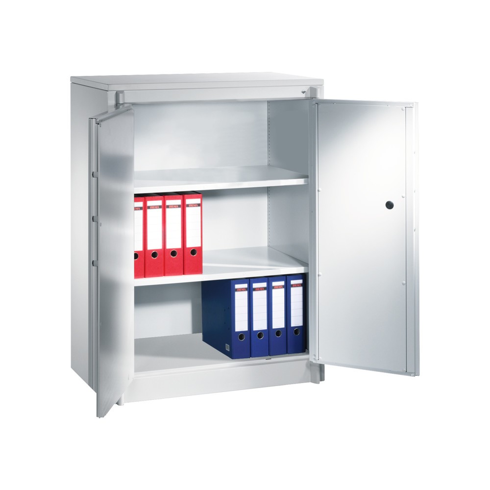 Produktabbildung Nr. 3: Armoire à portes battantes de sécurité C+P, 3 niveaux, H x l x P 1 226 x 930 x 500 mm, gris clair/gris clair, Gris clair