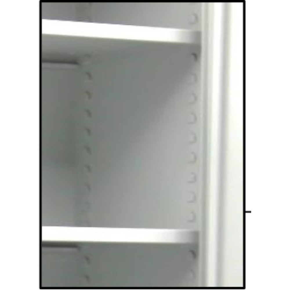 Produktabbildung Nr. 4: Armoire à produits de nettoyage avec serrure à cylindre à pêne tournant, HxlxP 1 950 x 920 x 420 mm