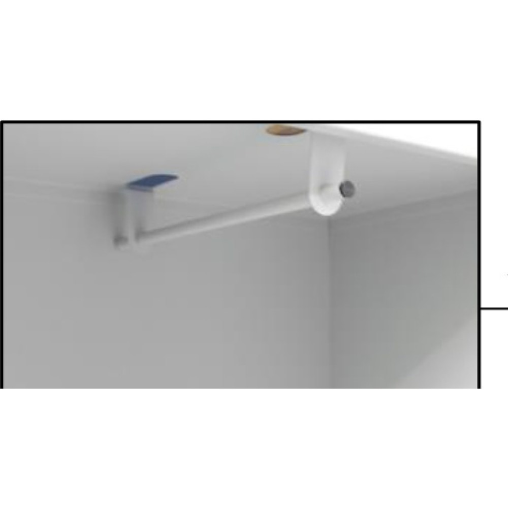 Produktabbildung Nr. 5: Armoire à produits de nettoyage avec serrure à cylindre à pêne tournant, HxlxP 1 950 x 920 x 420 mm