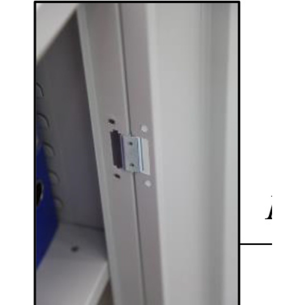 Produktabbildung Nr. 6: Armoire à produits de nettoyage avec serrure à cylindre à pêne tournant, HxlxP 1 950 x 920 x 420 mm