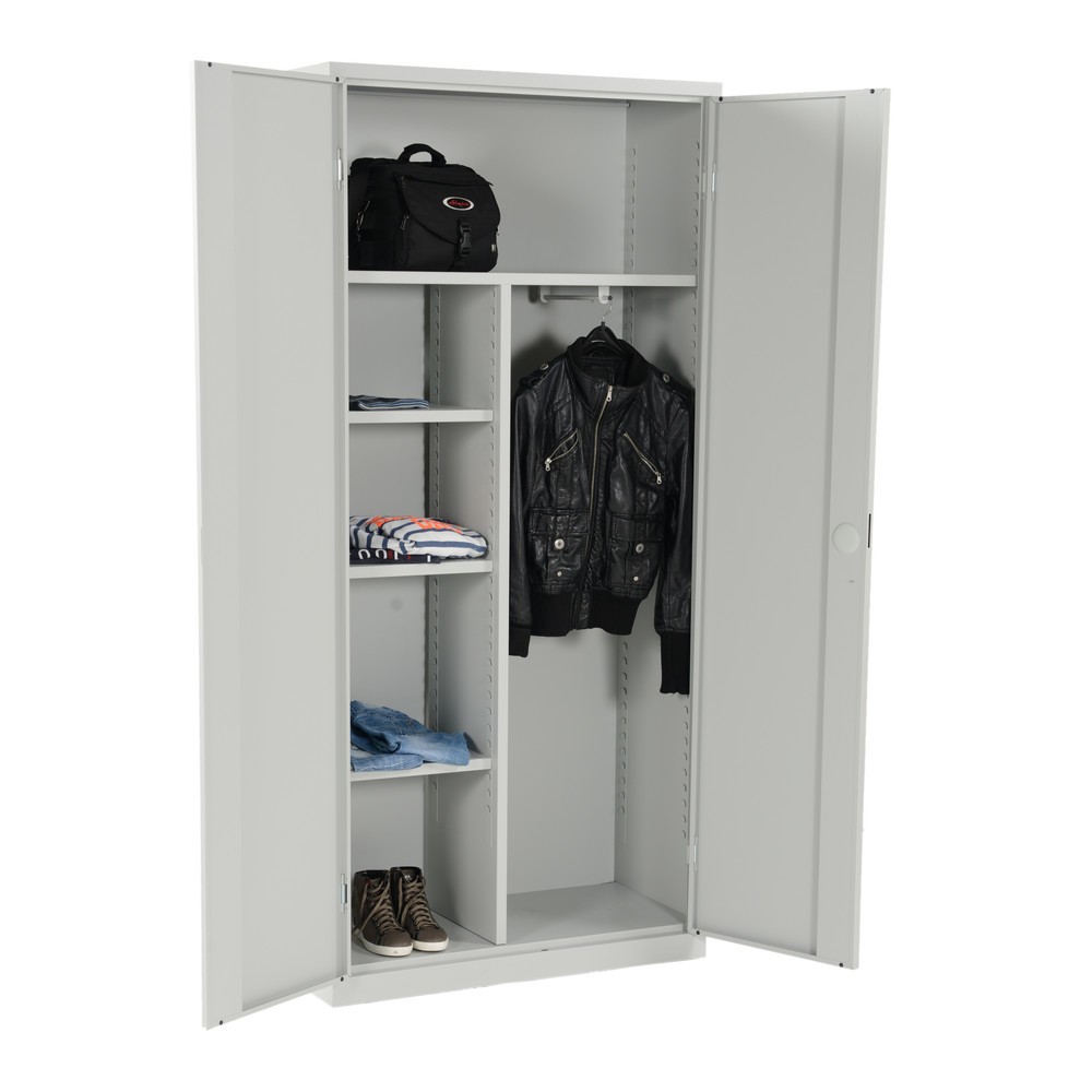Produktabbildung Nr. 7: Armoire à produits de nettoyage avec serrure à cylindre à pêne tournant, HxlxP 1 950 x 920 x 420 mm