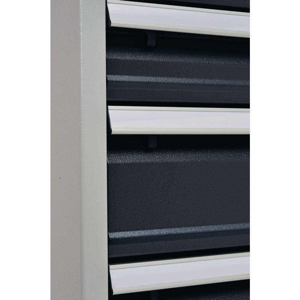 Produktabbildung Nr. 7: Armoire à tiroirs, gris clair / gris anthracite, 6 tiroirs, H 1 019xL 705xP 736 mm, extension totale