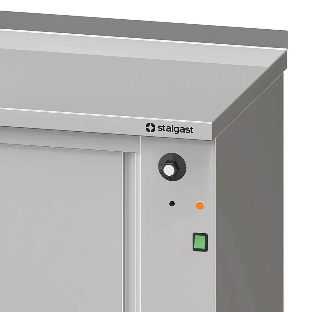 Produktabbildung Nr. 2: Armoire chauffante Stalgast à portes coulissantes, 1300x600x850 mm, avec rebord, soudée