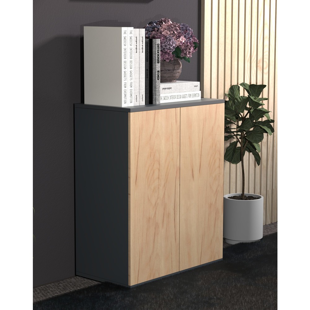 Produktabbildung Nr. 3: Armoire Dalosa 2 compartiments, chêne miel