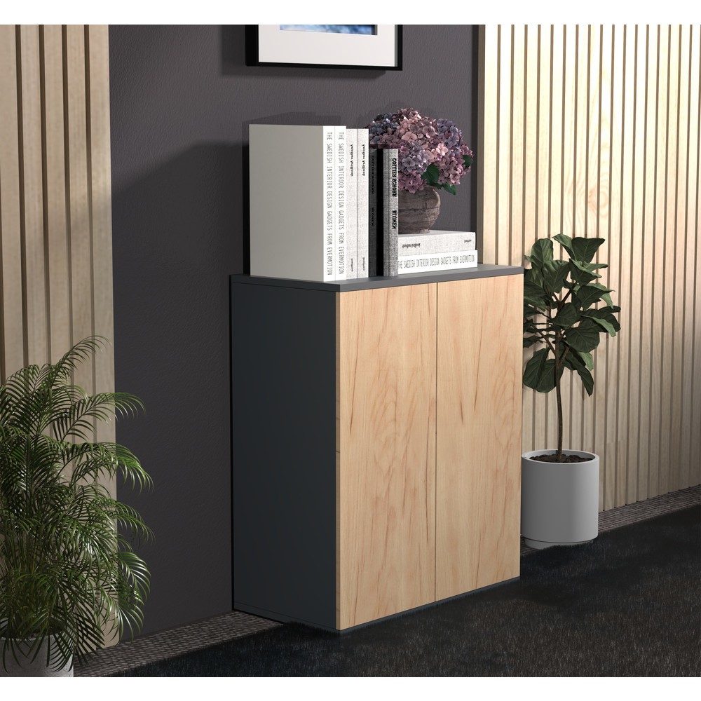 Produktabbildung Nr. 4: Armoire Dalosa 2 compartiments, chêne miel