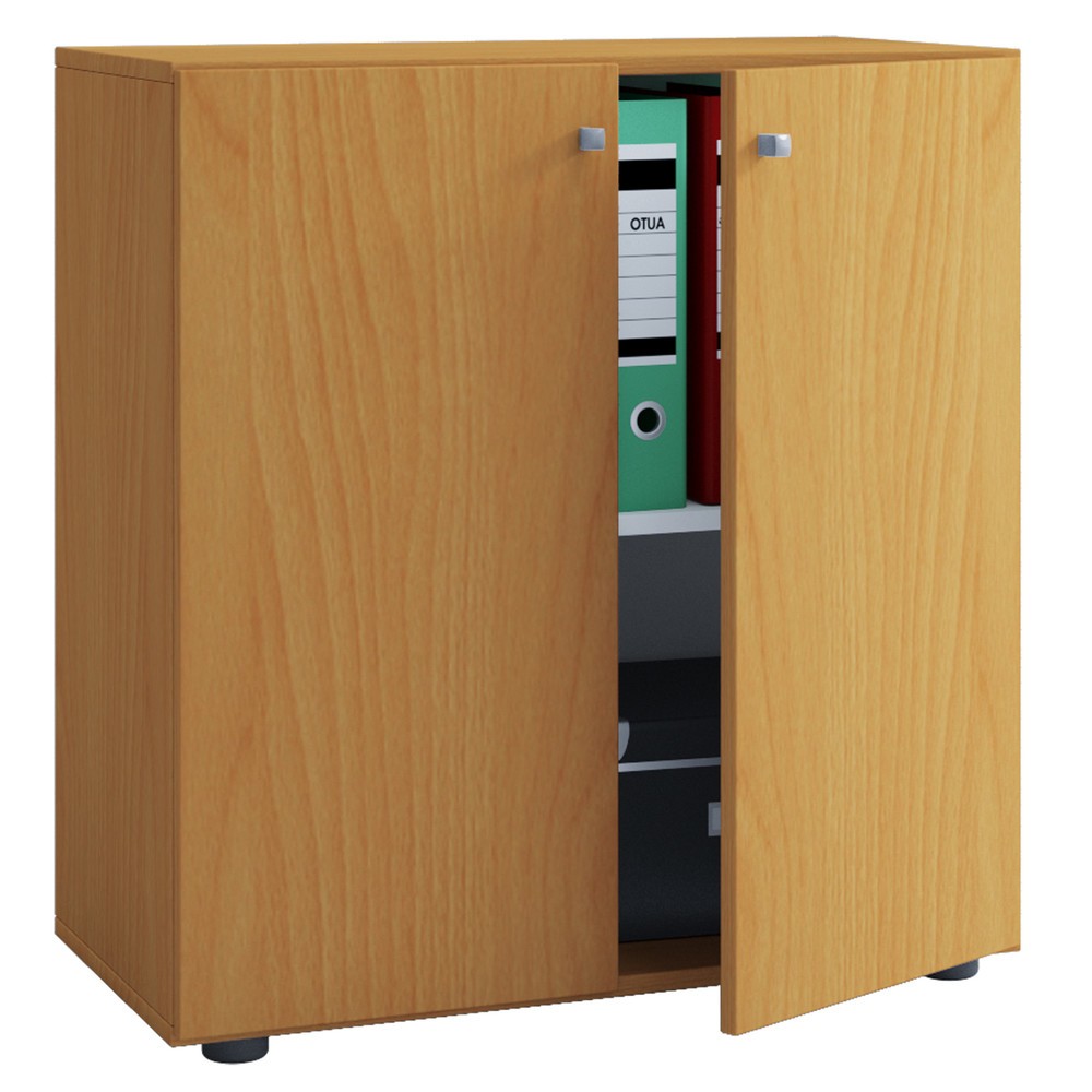Produktabbildung Nr. 1: Armoire de bureau Lona L avec portes battantes, hêtre