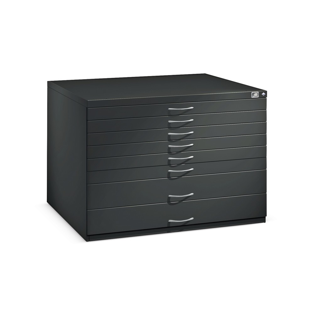 Produktabbildung Nr. 2: Armoire de classement à plat C+P, 5 tiroirs DIN A1, gris noir
