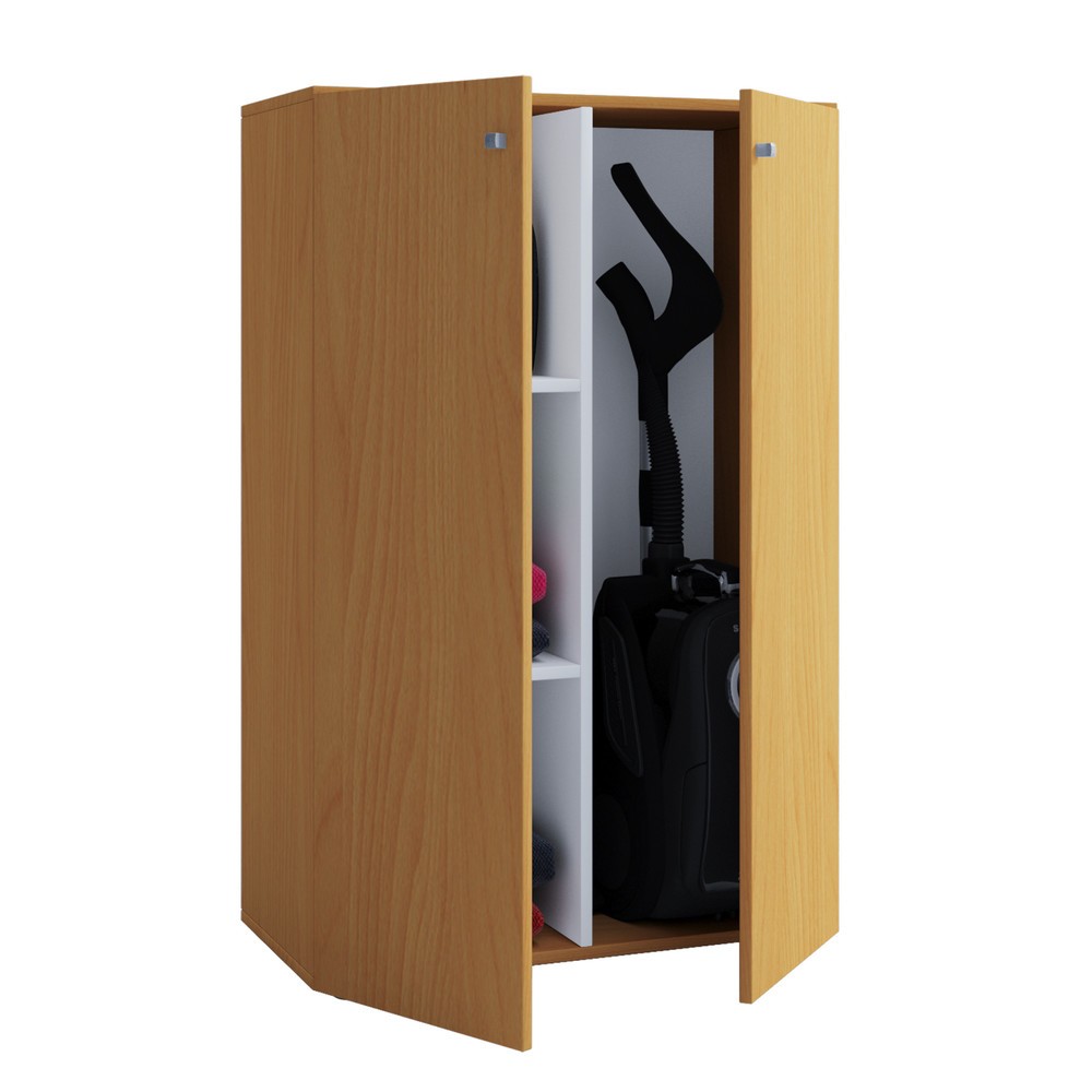 Produktabbildung Nr. 1: Armoire de ménage Lona Mini avec portes, hêtre